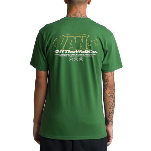 Camiseta Masculina Vans Major Type Fairway VERDE-V4703102550001- -2-